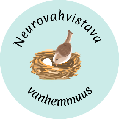 Lintu ja muna pesässä